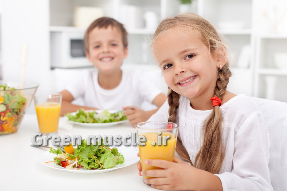 گیاهخواری کودکان